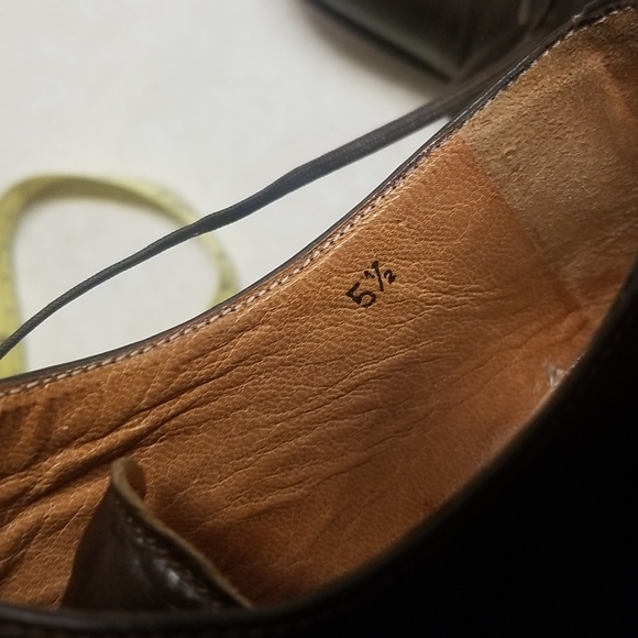 ESPACE/Shoes size 5.5 block heel - Picture 11 of 12